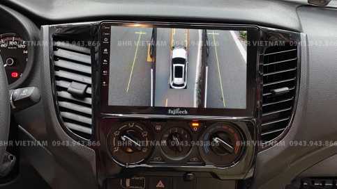 Màn hình DVD Android liền camera 360 Mitsubishi Triton 2020 - nay | Fujitech 360 